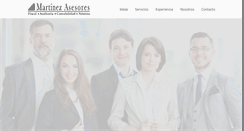 Desktop Screenshot of martinezasesores.com
